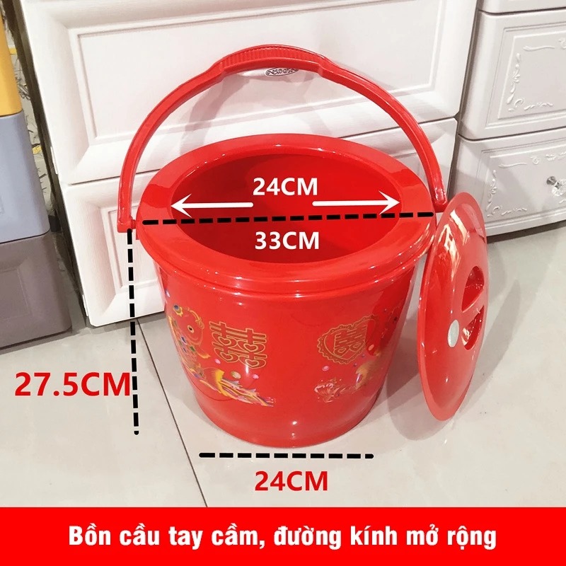 Bồn Cầu Vệ Sinh Di Động Dành Cho Người Già, Bà Bầu, Bệnh Nhân, Trẻ Nhỏ