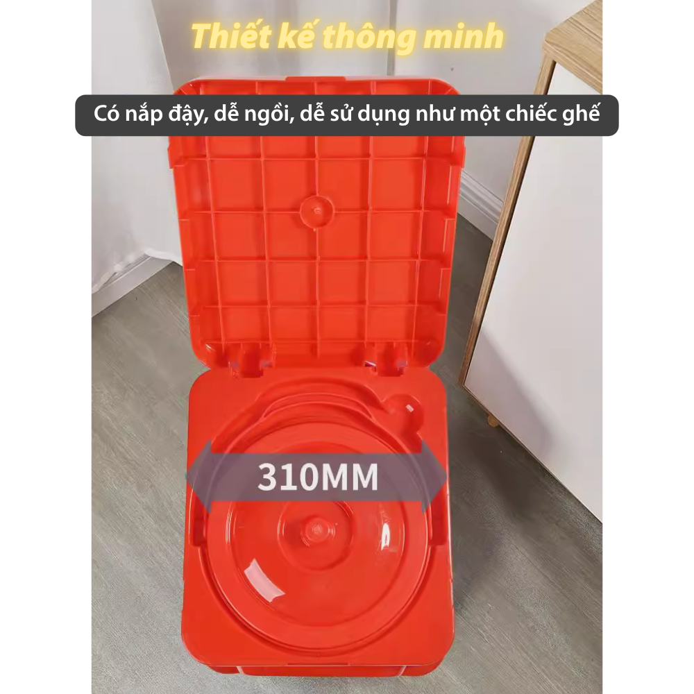Bồn Cầu Vệ Sinh Di Động Dành Cho Người Già, Bà Bầu, Bệnh Nhân, Trẻ Nhỏ