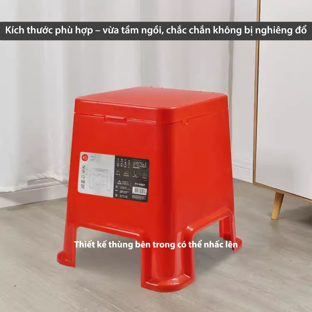 Bồn Cầu Vệ Sinh Di Động Dành Cho Người Già, Bà Bầu, Bệnh Nhân, Trẻ Nhỏ