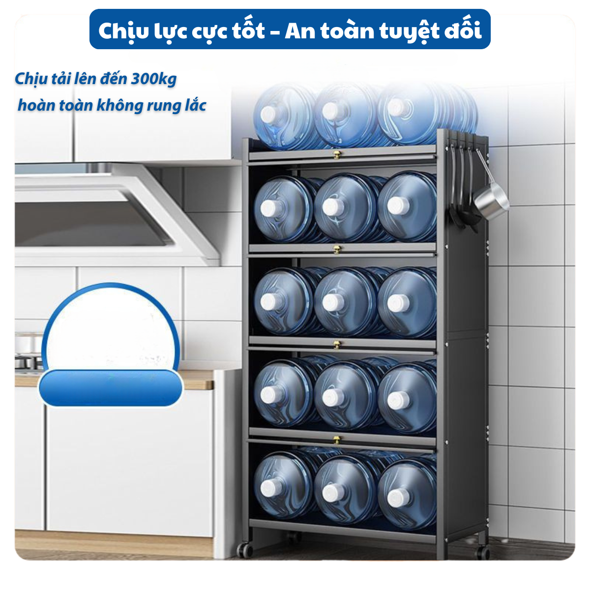 Kệ Tủ Để Đồ Đa Năng Có Nắp Đậy Vando