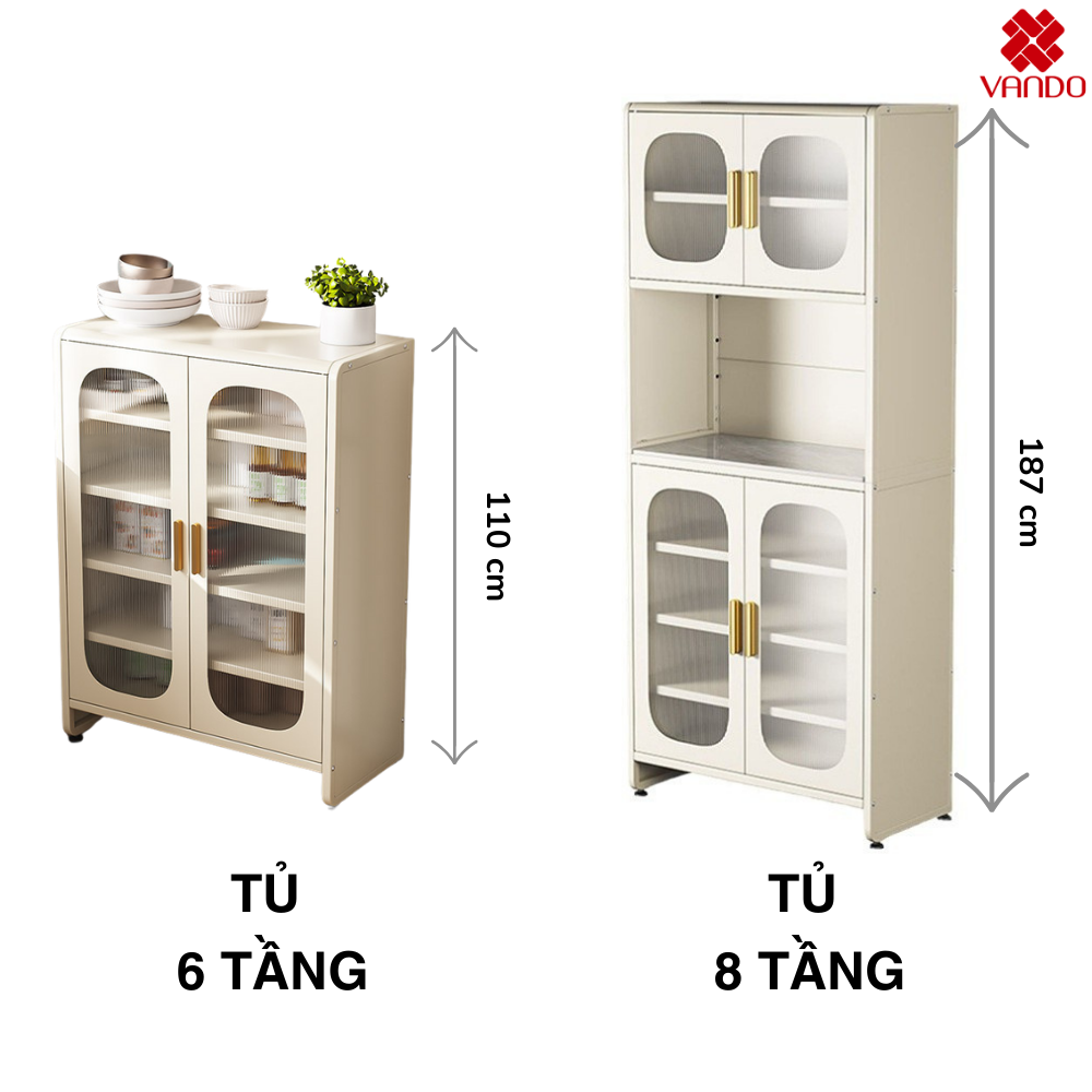 Tủ Giày Thép Carbon Cao Cấp [6 tầng/8 tầng] – Gọn Gàng, Sang Trọng, Bền Trên 10 Năm